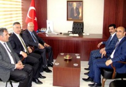 Erdoğan yeni kaymakamı ziyaret etti