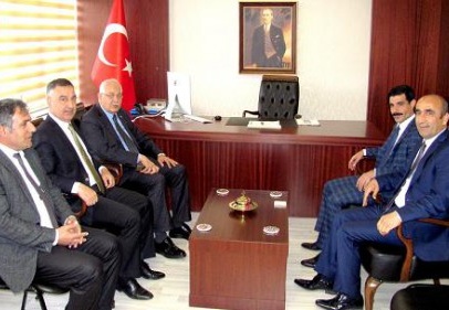 Erdoğan yeni kaymakamı ziyaret etti