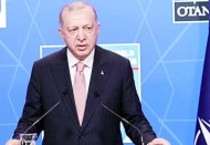 Erdoğan'dan NATO'ya çağrı: Türkiye'ye uyguladığınız silah ambargosunu kaldırın