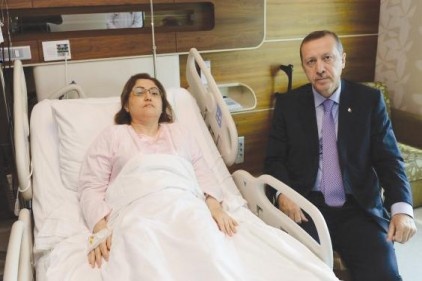 Erdoğan&#039;dan Şahin&#039;e ziyaret