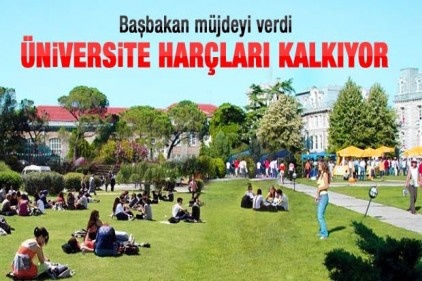 Erdoğan&#039;dan üniversite harçları için talimat