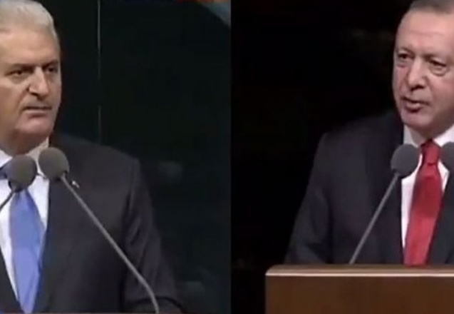 Erdoğan’ın konuşması, Binali Yıldırım’ın 4 yıl önce yaptığı konuşmanın aynısı çıktı