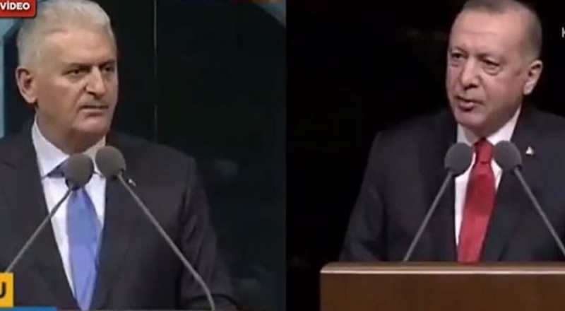 Erdoğan’ın konuşması, Binali Yıldırım’ın 4 yıl önce yaptığı konuşmanın aynısı çıktı