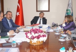 Eroğlu’na ‘İsale Hattı Uygulama Projesi hakkında brifing verildi