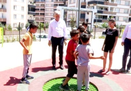 Ertuğrulgazi Mahallesi'ne 18 bin m2'lik park yapılıyor