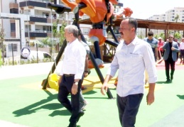 Ertuğrulgazi Mahallesi'ne 18 bin m2'lik park yapılıyor