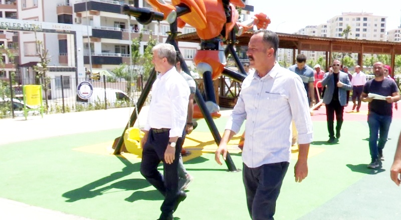 Ertuğrulgazi Mahallesi'ne 18 bin m2'lik park yapılıyor