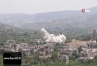 Esad rejimi İdlib'i vurdu: 1 ölü, 5 yaralı