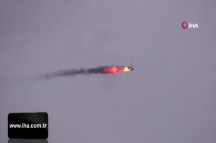 Esad rejimine ait helikopter düşürüldü