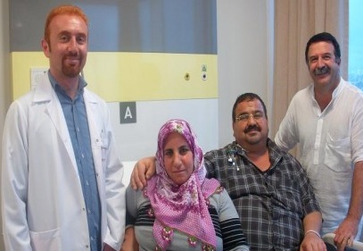 Eşine böbreğini verdi