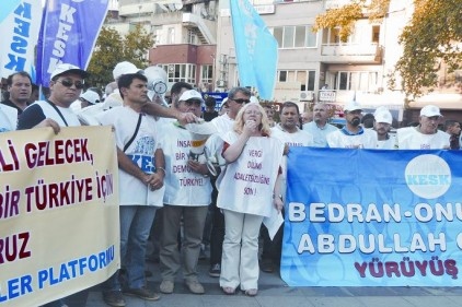 Eşit, özgür ve demokratik bir Türkiye için yürüyoruz