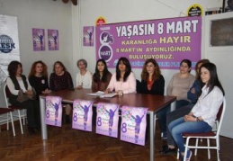 Eşitlik ve özgürlük mücadelesini kadın dayanışması ile büyütüyoruz