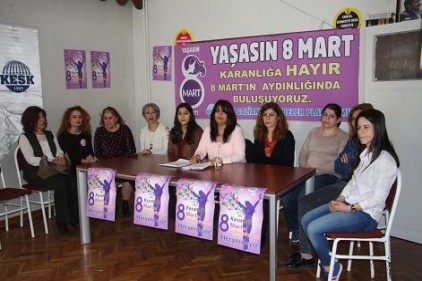 Eşitlik ve özgürlük mücadelesini kadın dayanışması ile büyütüyoruz