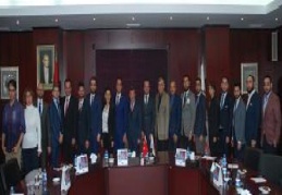 Eskişehirli genç işadamları GTO’yu ziyaret etti