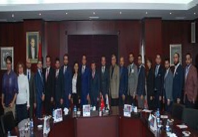 Eskişehirli genç işadamları GTO’yu ziyaret etti