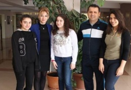 Eskrimde il birincisi oldular