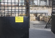 Esnaf, tuvalet tıkanıklığına tepki gösterdi