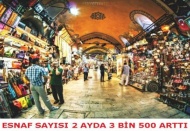 Esnaf ve sanatkar sayısı 1 milyon 693 bin 357'ye yükseldi