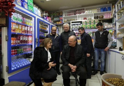 Esnafın 25 Aralık Kurtuluş Bayramı’nı kutladı