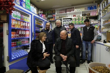 Esnafın 25 Aralık Kurtuluş Bayramı’nı kutladı