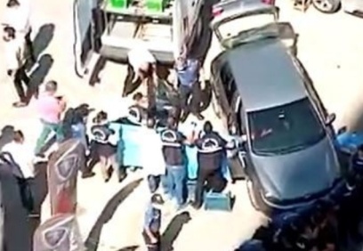 Esnafın öldürülme anı sonrası çekilen görüntüler şoke etti