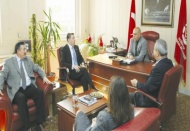 Espinoza, Göksen’i ziyaret etti 