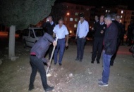 Esrarengiz mezar polisi alarma geçirdi