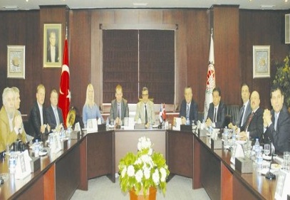 Estonya’nın Tartu Belediye Başkanı Urmas Kruuse GTO’yu ziyaret etti