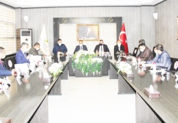 Et borsası ve et halinin işleyişi görüşüldü