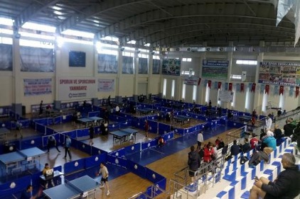13.Etap Masa Tenisi Dostluk Lig Turnuvası yapıldı