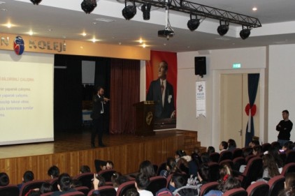 Etkili ve verimli ders çalışma üzerine öğrenciler bilgilendirildi