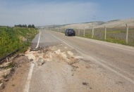 Etkili yağışlar nedeniyle turizm yolu zarar gördü