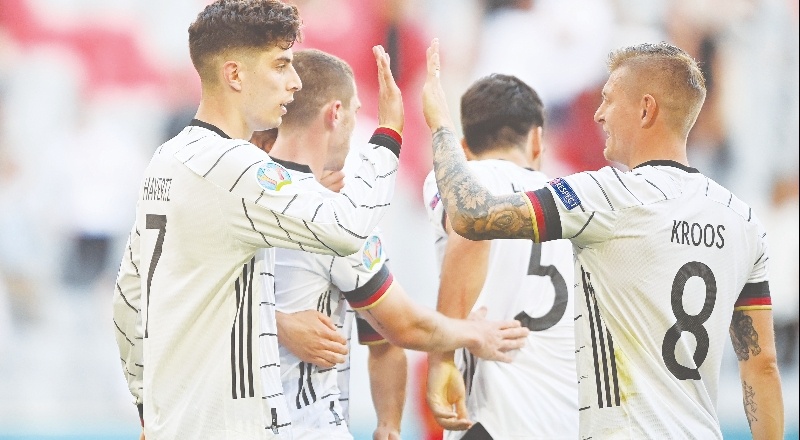 EURO 2020'de Almanya'dan yeni rekor
