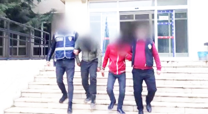 Ev ve iş yerinden hırsızlık yapan 5 şüpheli yakalandı