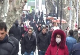 Evde kal çağrısına uymadılar, caddeleri doldurdular