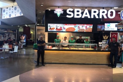 Express Sbarro® restoran açıldı