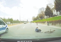 Ezilmekten son anda kurtuldu