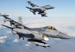 F-16’lar sınırda havadan inmiyor