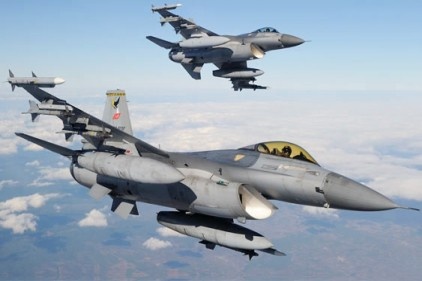 F-16&#8217;lar sınırda havadan inmiyor