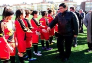 Fadıloğlu futbolculara moral verdi