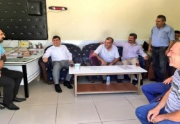 Fadıloğlu, güne taksici esnafı ziyareti ile başladı
