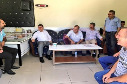 Fadıloğlu, güne taksici esnafı ziyareti ile başladı