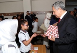 Fadıloğlu, İmam Hatip Ortaokulu yaptırdı