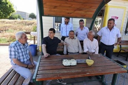 Fadıloğlu, taksici esnafını ziyaret etti