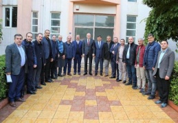 Fadıloğlu ve Koçer, esnaf ziyaretinde bulundular