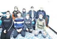 Fadıloğlu, yeni yıla yetim çocuk ve polislerle girdi