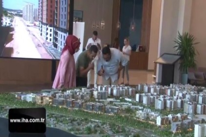 Faiz indirimi konut sektörünü hareketlendirdi