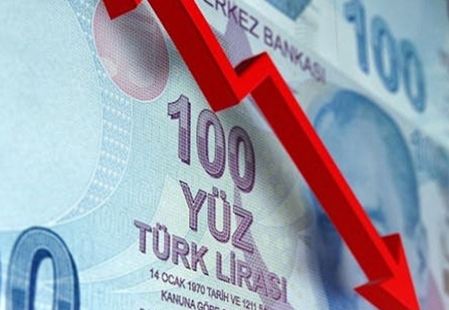 Faiz indirimi sinyali verildiği günden beri TL'deki değer kaybı yüzde 25
