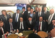 Fakıbaba’ya, Antep fıstık Ezmesi ikram edildi