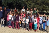 Farkındalık etkinlikleri kapsamında okullara bağımlılık ile ilgili afiş asıldı